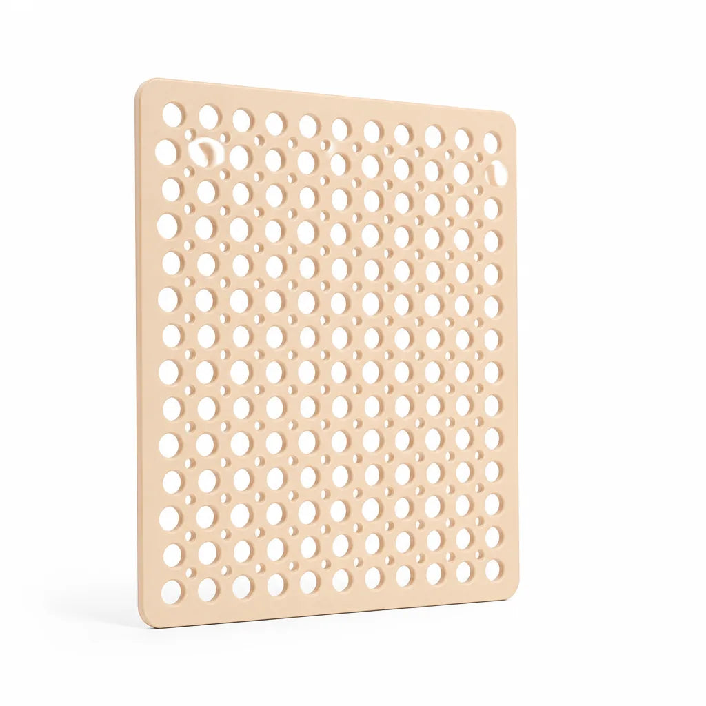 Bacteria-Resistant Non-Slip Shower Mat with Full-Surface Suction Cups