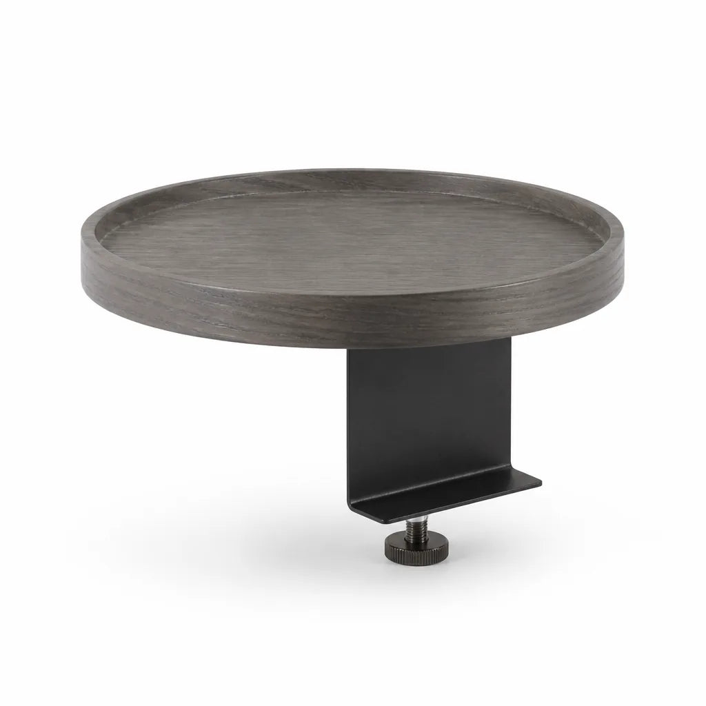 Adjustable Clip-On Sofa Armrest Tray (12-Inch)