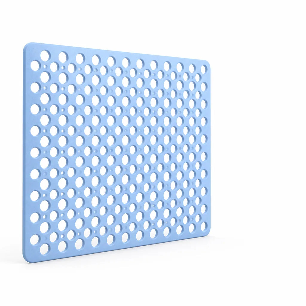 Bacteria-Resistant Non-Slip Shower Mat with Full-Surface Suction Cups