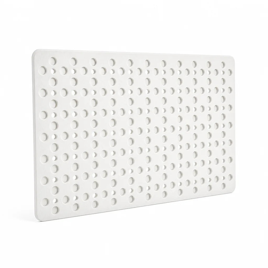 Bacteria-Resistant Non-Slip Shower Mat with Full-Surface Suction Cups