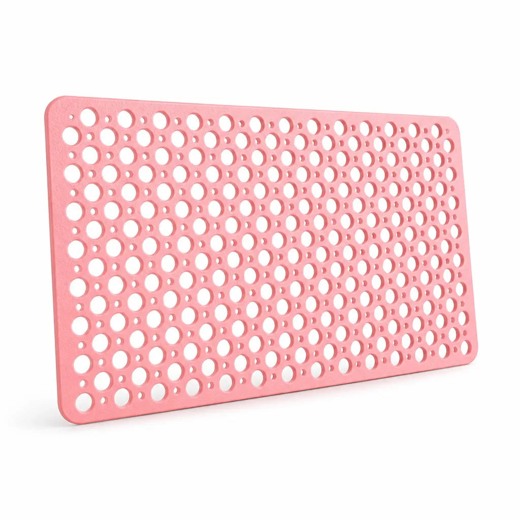 Bacteria-Resistant Non-Slip Shower Mat with Full-Surface Suction Cups