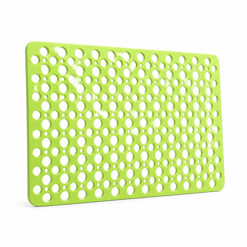 Bacteria-Resistant Non-Slip Shower Mat with Full-Surface Suction Cups