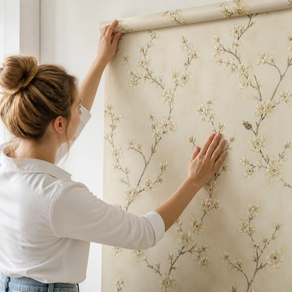 Blossom Floral Self-Adhesive Wallpaper