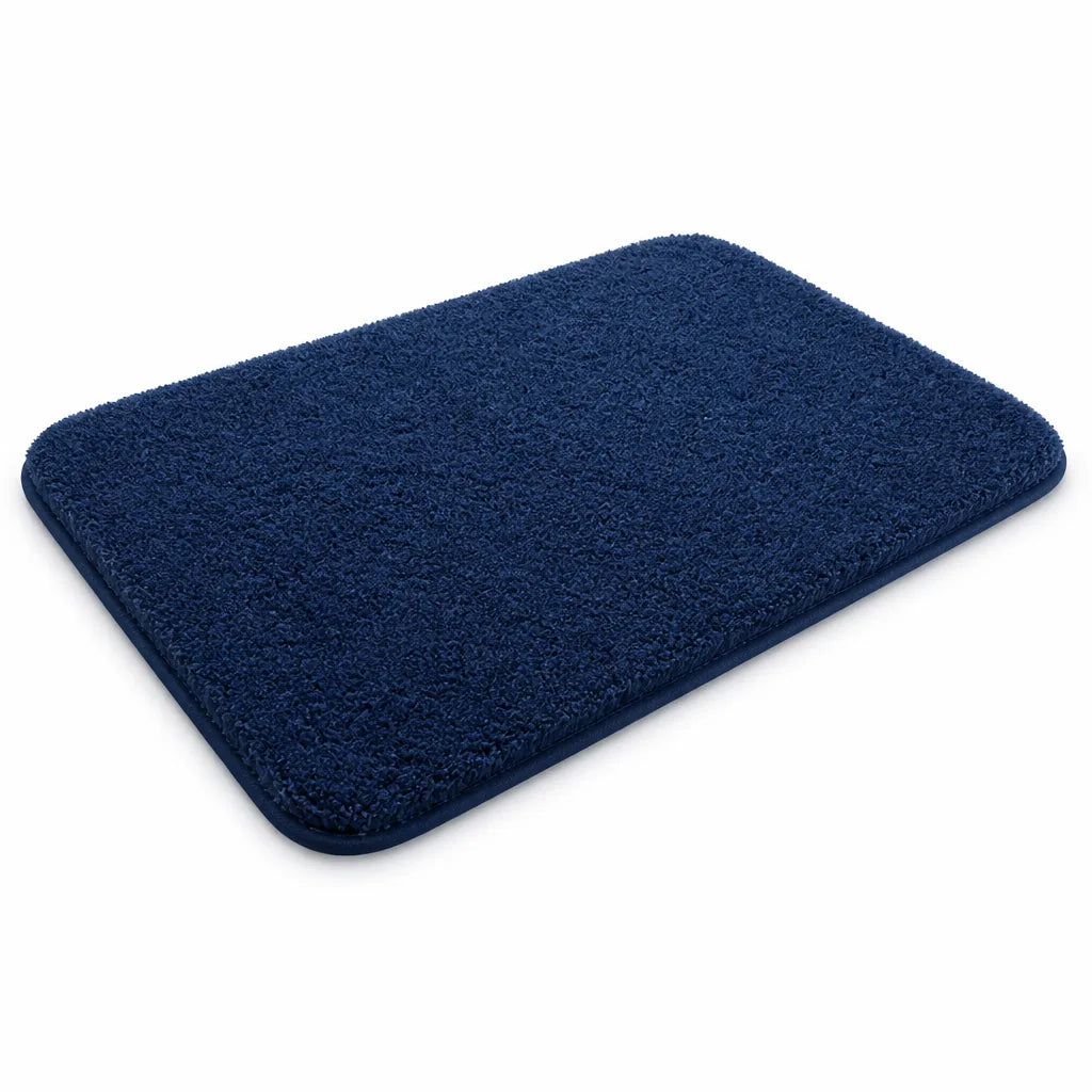 Fur & Plush Non-Slip Rubber-Backed Bath Rug