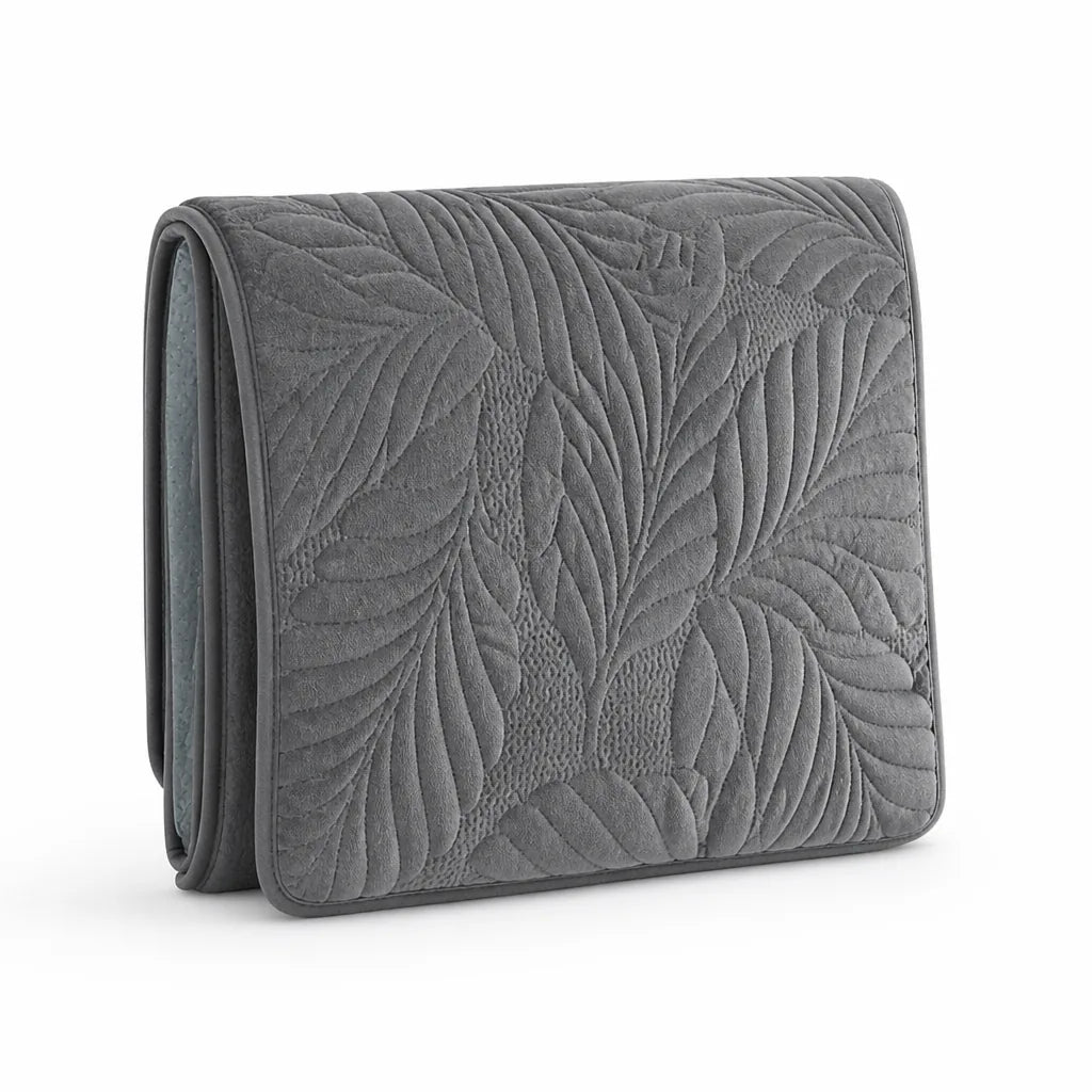 Leaf Pattern Recliner Cover With Anti-Slip Backing