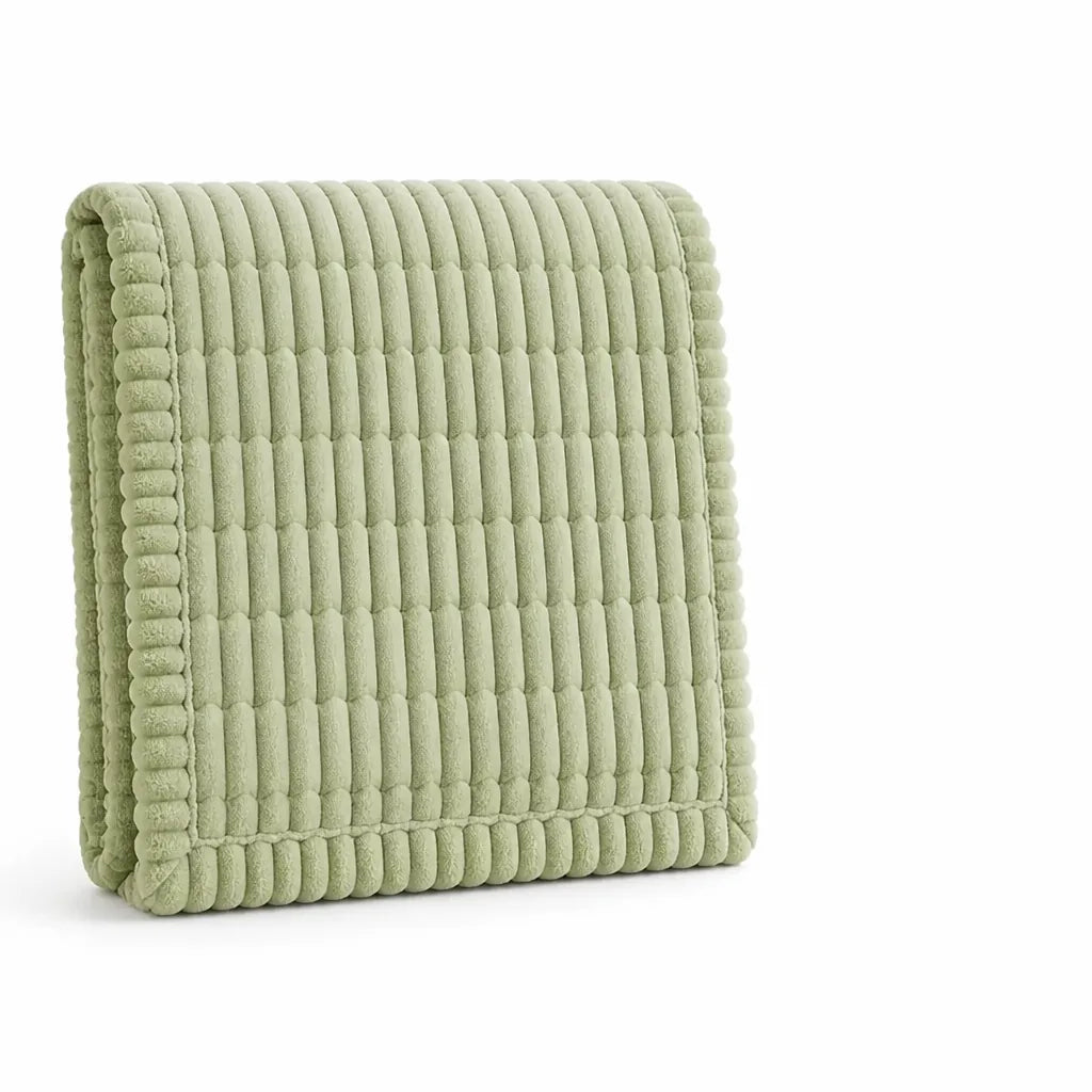 Machine Washable Anti-Slip Sofa Cover With Hand-Pleated Edges