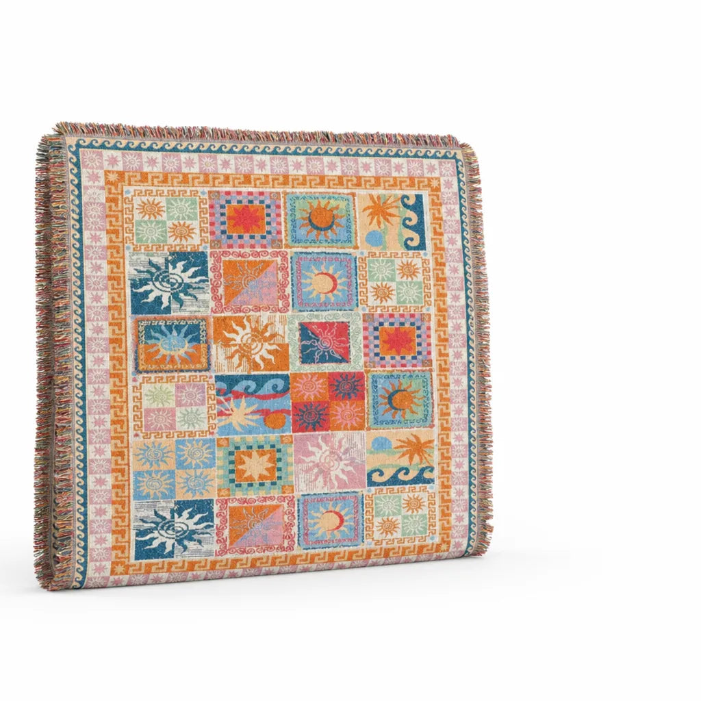 Machine Washable Outdoor Picnic Blanket (Anti-Tear Backing)
