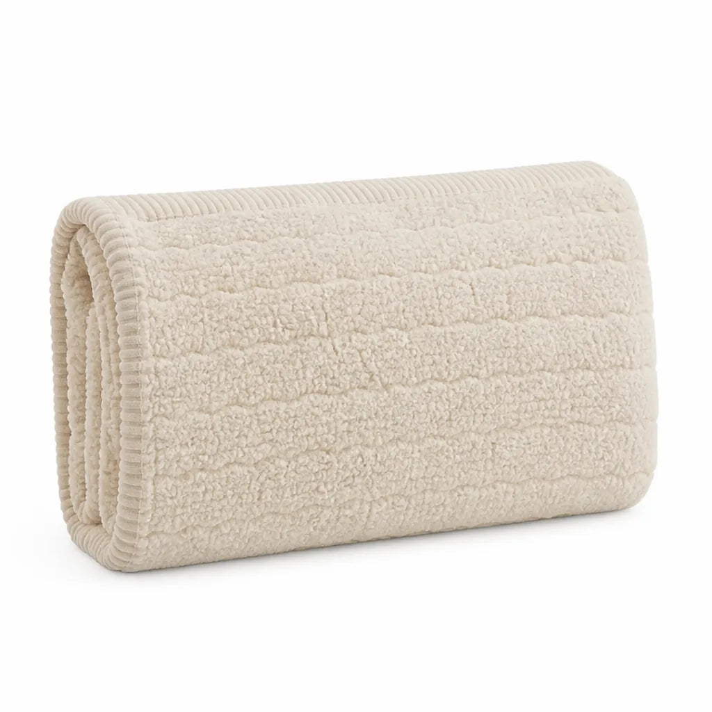 Machine Washable Thick Plush Sofa Cover with Non-Slip Backing