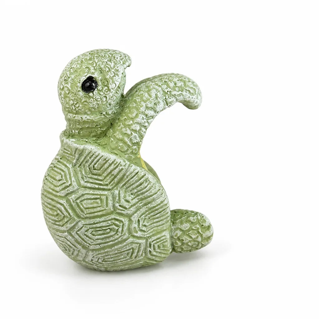 Resin Cartoon-Style Climbing Hanging Turtle Pot Ornament